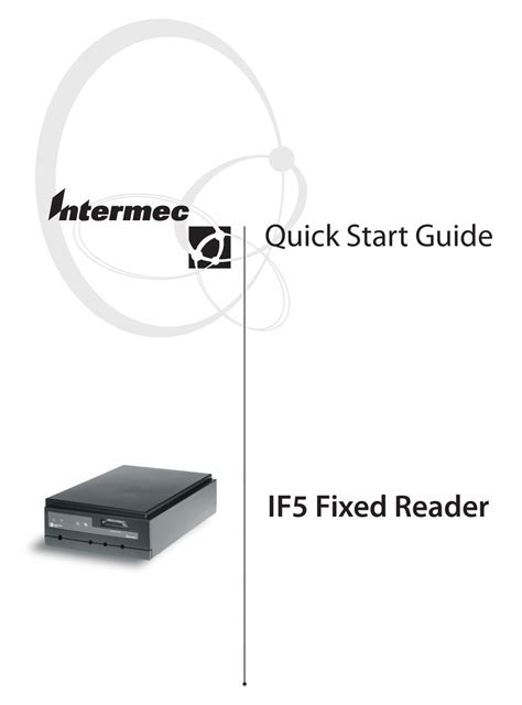 INTERMEC IF5 USER MANUAL Pdf Download 